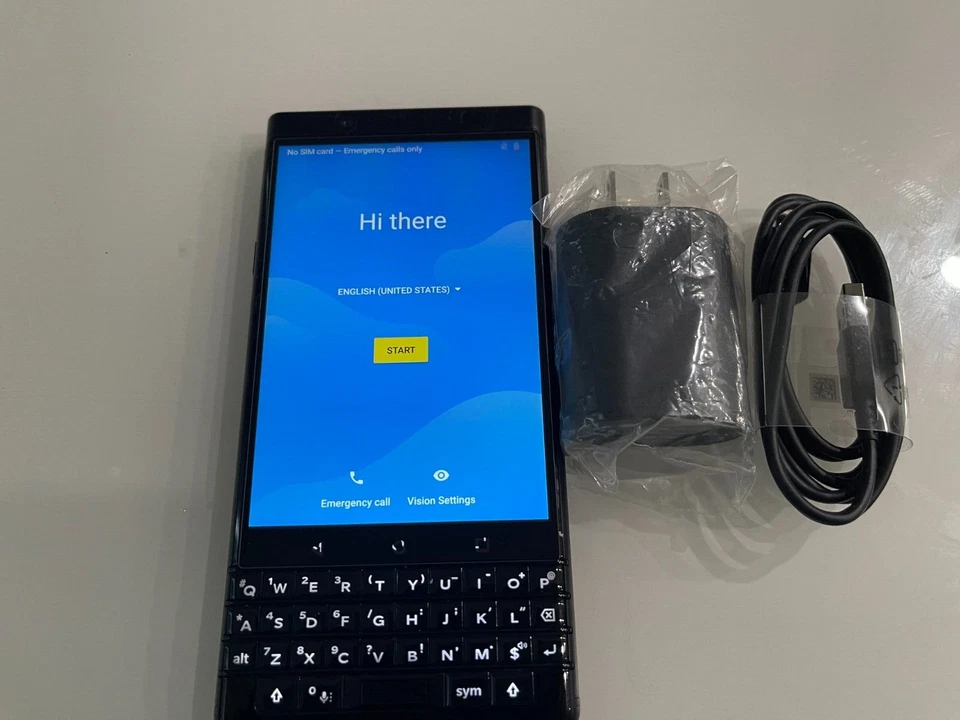 Blackberry KeyOne 32gb Unlocked BB100-1 Black smartphone - Image 1 of 4