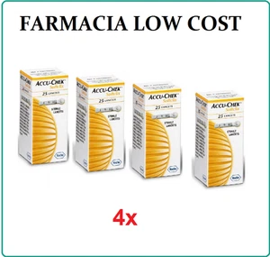 4x ACCU CHEK SOFTCLIX 25 ZEIGER SOFT CLIX TOTAL 100 ZEIGER - Bild 1 von 1