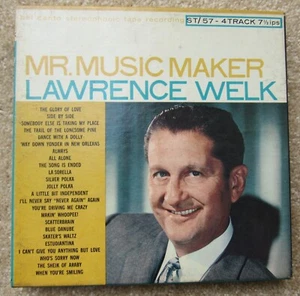 Mr Music Maker Lawrence Welk Reel To Reel Tape Bel Canto ST-57-4 Track Stereo - Picture 1 of 4