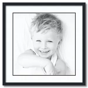 ArtToFrames Bilderrahmen matt 24x24 schwarz mit 2" Doppelpassepartout, 20x20 Öffnung - Bild 1 von 497