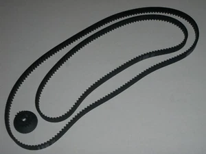 Belt Set + Small Gear for Palson Bake Pro Bread Maker Machine model 30620 only - Picture 1 of 3