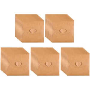 50 Pcs Retro -Umschlagstasche Baby DVD-Umschlag Aus Kraftpapier DVD-Hülle - Afbeelding 1 van 11