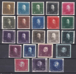 SELTEN Partie Makulatur aus 22 - 48 alle mit Doppeldruck - SELTEN - Bild 1 von 2