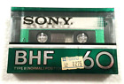 Sony Bhf 60 Vintage Audio Cassette Blank Tape Sealed Made In Japan Type I