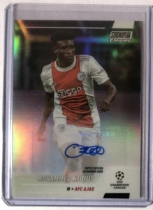 Tottenham  Hotspurs signed  Mohammed Kudus 2021 Topps Soccer/football Ajax - Picture 1 of 7
