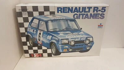 Renault R5 Gitanes Blu Model Kit Plastic 1:24  Esci N°3016 - Immagine 1 di 3