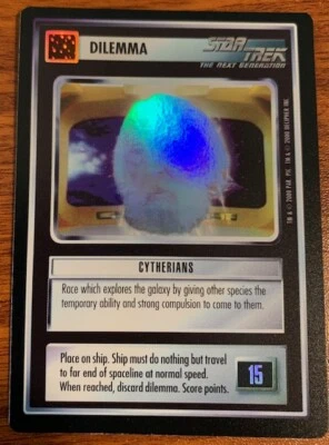 2000 Decipher Star Trek Reflections Cytherians Used Free Shipping - Image 1 of 2