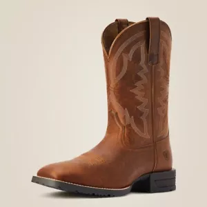 Ariat Men's Hybrid Ranchwork Leather Western Boot - Picture 1 of 8