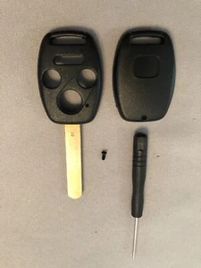 NEW Remote Shell Case Key Fob Uncut 4 Button - blade not removable Honda Acura - Picture 1 of 4