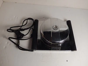 Vintage Art Deco Chicago Electric Handyhot Waffle Iron & Cord Works - Picture 1 of 4