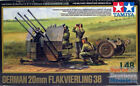 TAM32554 1:48 Tamiya German 20mm Flakvierling 38 #32554
