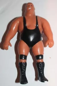 Modellino WWE USATO Danneggiato Foot King Kong Bundy Mini Bendies Titan Bend LJN - Foto 1 di 6