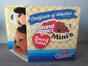 HASBRO 2024 MINI CLASSICS * POUND PUPPIES * MIB * STUFFED ANIMAL BRAND NEW - Picture 1 of 4
