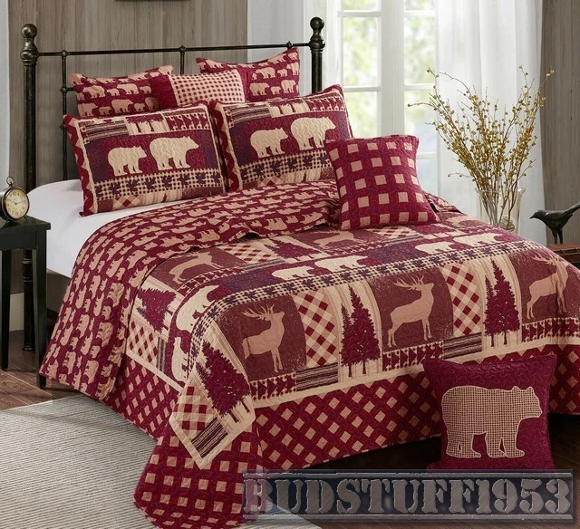 Virah Bella - Lightweight Quilt Set - Bears & Dear - Queen - Image 1 of 1