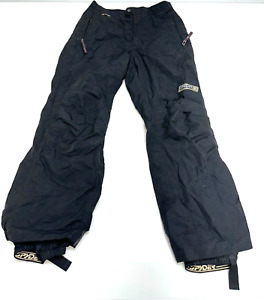 Spyder Insulated Ski Snow Pants Thinsulate XTL 10,000 Black Men's L