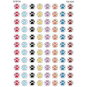 ME Puppy Paw Prints Mini Stickers Teacher Created Resources TCR4249 - Picture 1 of 1