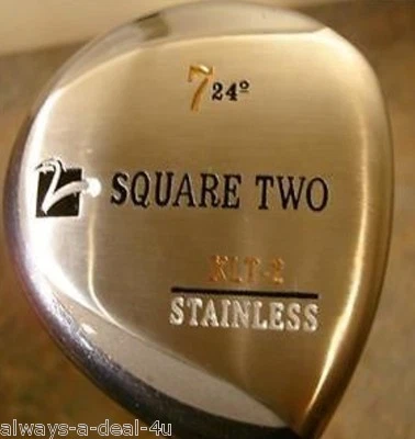 Club de Golf Square Two XLT-2, 7 Madera de Calle, Flexión Regular, Diestro 24 Grados Foto 1 de 4