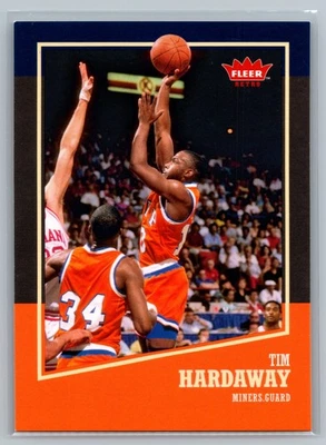 Fleer Retro #13 2013-14 Tim Hardaway UTEP Miners Foto 1 de 2