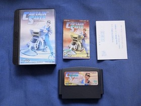 Tested TAITO Captain Saver Nintendo Famicom FC NES Action Game w/Box manual