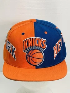 New York Knicks Mitchell & Ness Mütze verstellbar Druckknopflasche Acryl Wollmischung NBA - Bild 1 von 9