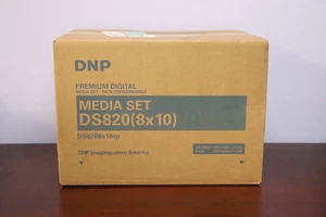 Zestaw mediów cyfrowych DNP Premium DS820 2 rolki 8x10" papier wstążkowy atramentowy (130 zdjęć) - Zdjęcie 1 z 6