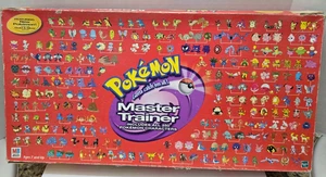 Pokemon Master Trainer 2001 Board Game Red Box Rare HTF Near Complete Read Below - Picture 1 of 21