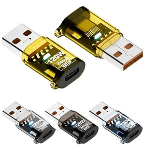 PD 120W USB-C Extender 10Gbps OTG Adapter USB-A to Type-C Converter Earphone - Picture 1 of 13