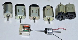 Lot of 6 Electric Motors for N scale locomotives?, & two for ?, and a Hankscraft - Picture 1 of 7