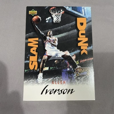 Upper Deck Slam Dunk Allen Iverson SD 30/40 1997 Philadelphia 76ers Foto 1 de 3
