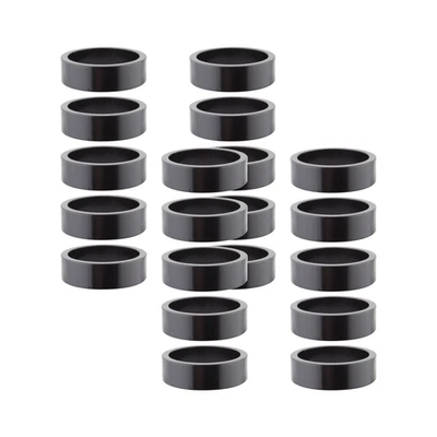 Paquete de 2 espaciadores de auriculares de aleación Origin8 espaciadores de 1-1/8` x 10 mm negros Foto 1 de 2