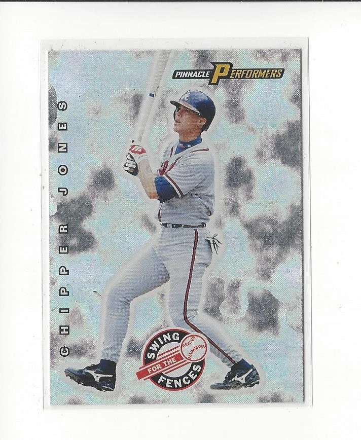 1998 Pinnacle Performers Swing for the Fences Shop Exchange Chipper Jones Braves - Image 1 of 1