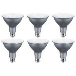 SATCO 21 Watt PAR38 LED - CCT Select - 120 Volt - 6PK - Picture 1 of 2