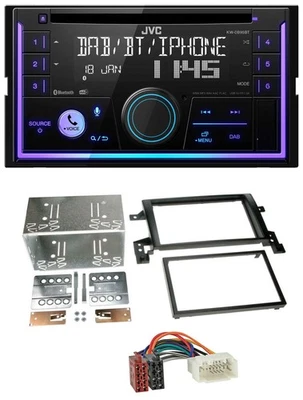 JVC MP3 USB 2DIN DAB Bluetooth CD Autoradio für Suzuki Grand Vitara ab 2005 - Bild 1 von 4