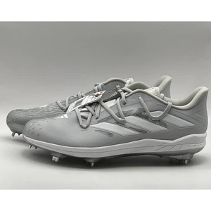 Botines de béisbol de metal para hombre talla 14 Adidas Adizero AfterBurner 9 IG2311 gris ligero - Imagen 1 de 7