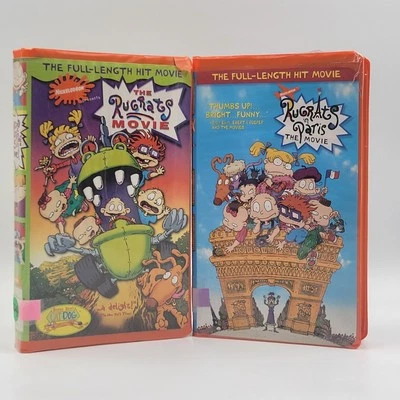 Rugrats VHS Bundle -The Rugrat's Movie- -Rugrat's In Paris The Movie- - Image 1 of 4