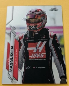 2020 Topps Chrome Formula 1 #191 Kevin Magnussen Haas F1 Team - Picture 1 of 2