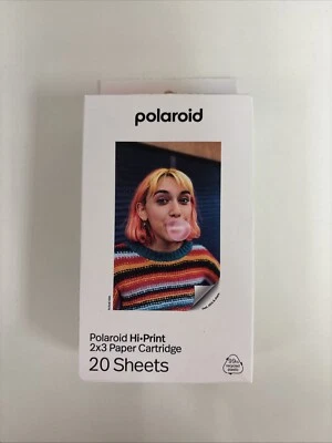 Polaroid Hi Print 2x3 In Paper Cartridge 20 Sheets for Pocket Printer T30-10 - Image 1 of 4