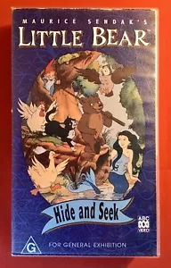 Little Bear VHS Vintage Retro Video ‘Hide and Seek’ ABC For Kids - Picture 1 of 4