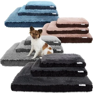 Paws & Pals Dog Bed for Pets & Cats - Fuzzy Foam Deluxe Premium Bedding Cuddler - Picture 1 of 9