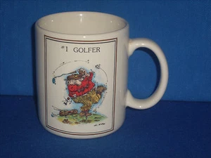 Taza deportiva de golf para golf Papel #1 8 oz. Día del Padre - Imagen 1 de 8