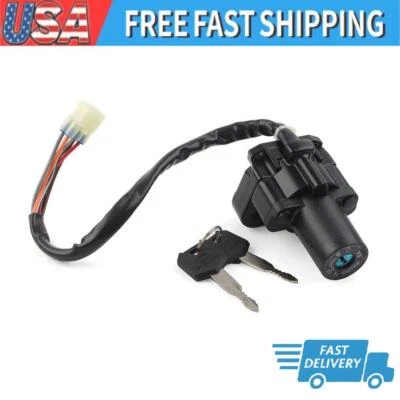 Interruptor de encendido/conjunto de bloqueo de dirección para Suzuki Hayabusa GSX1300R 1999-2007 EE. UU. Foto 1 de 4