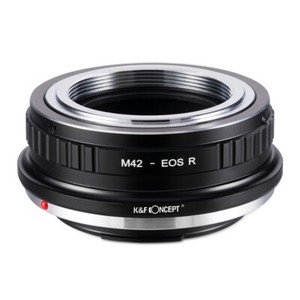K&F Concept M42 to EOS R Lens adapter for M42 Mount Lens to Canon EOS R Cameras