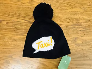 Kate Spade Taxi gorro pompón acrílico sombrero talla única nuevo con etiquetas $58.00 - Imagen 1 de 5