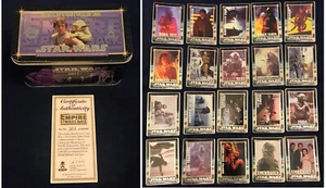 1994 Star Wars Metallic Impressions metal cards Empire Strikes Back ESB series 2 - Picture 1 of 13