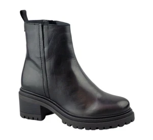 Botín de mujer Shoedesign Copenhagen Katie negro black cuero auténtico - Imagen 1 de 10