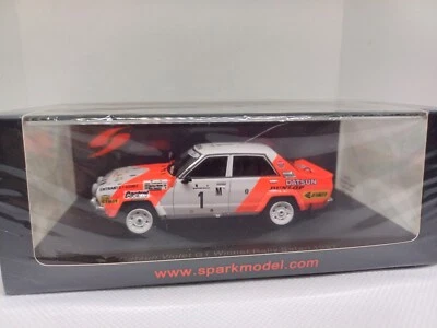 SPARK S7770 1/43 DATSUN VIOLET GT MEHTA - DOUGHTY WINNER SAFARI RALLY 1982 - Immagine 1 di 3