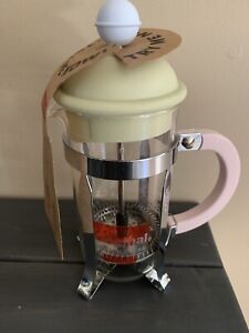 Bodum Limited Edition Madewell French Press Coffee Small 12 oz New Yellow Pink