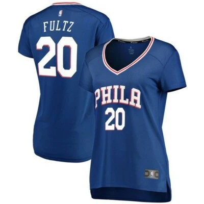 Markelle Fultz Philadelphia 76ers Fanatics Jersey Women’s Large New With Tags - Image 1 of 4