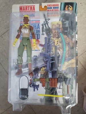Figura de acción Martha Washington Goes To War versión "parte superior plana" nueva en caja Foto 1 de 4