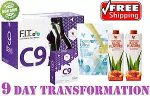 Clean9 Forever Living Weight Loss Detox Program Aloe Peaches Vanilla Cleanse - Picture 1 of 24